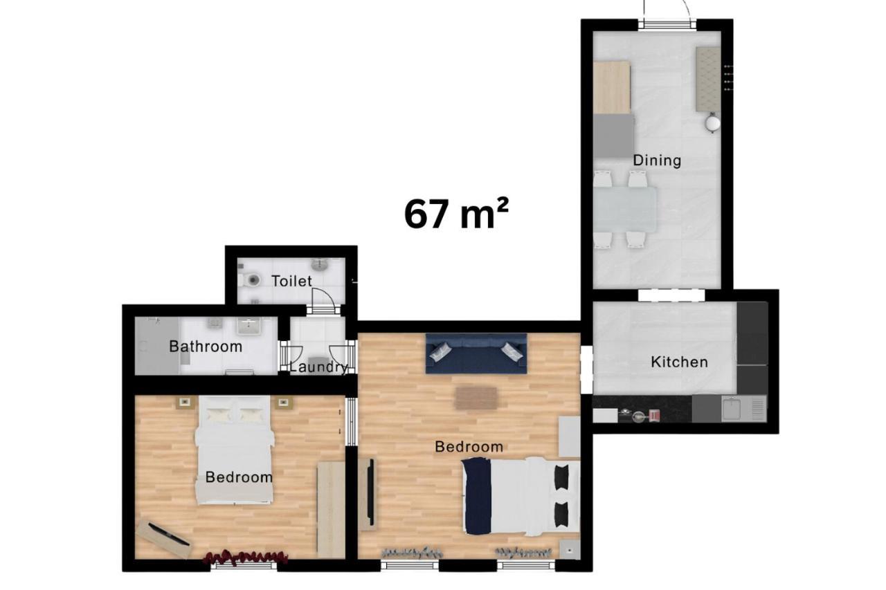 Apartment Korina - City Center Zagreb Exterior photo